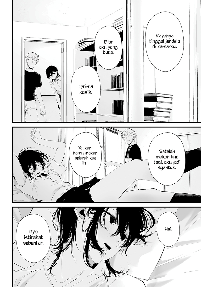 Halaman 8 dari Tsurenai Hodo Aokute Azatoi Kurai ni Akai Chapter 18