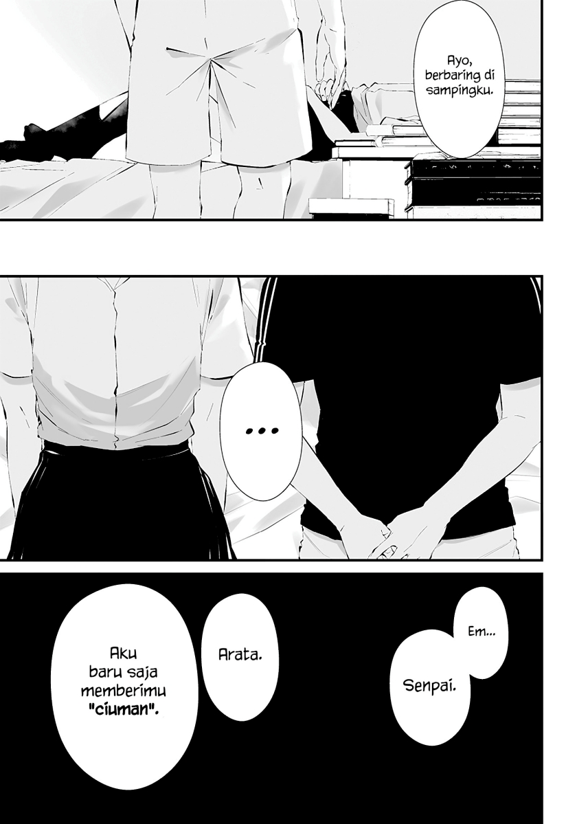 Halaman 9 dari Tsurenai Hodo Aokute Azatoi Kurai ni Akai Chapter 18