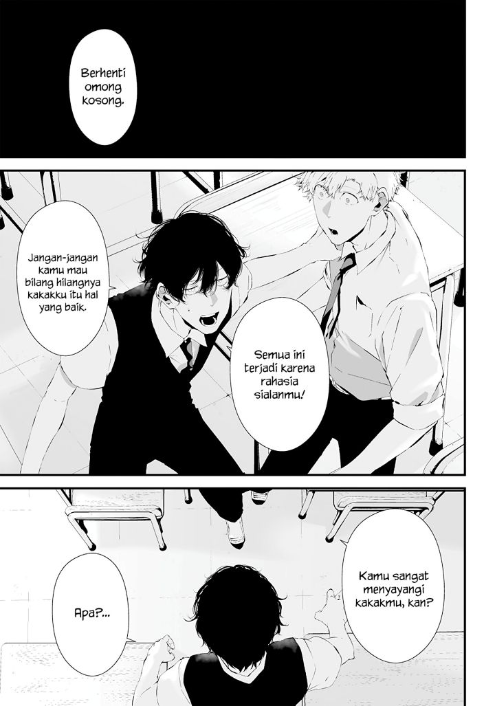 Halaman 3 dari Tsurenai Hodo Aokute Azatoi Kurai ni Akai Chapter 21