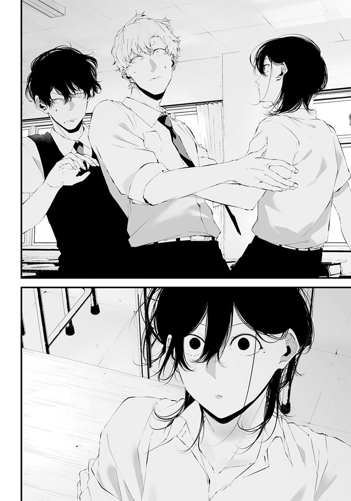 Halaman 6 dari Tsurenai Hodo Aokute Azatoi Kurai ni Akai Chapter 21