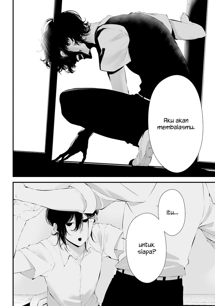 Halaman 8 dari Tsurenai Hodo Aokute Azatoi Kurai ni Akai Chapter 21