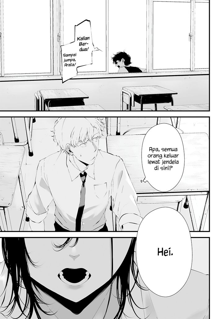 Halaman 9 dari Tsurenai Hodo Aokute Azatoi Kurai ni Akai Chapter 21