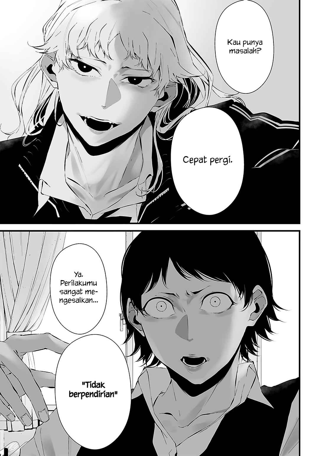 Halaman 11 dari Tsurenai Hodo Aokute Azatoi Kurai ni Akai Chapter 22