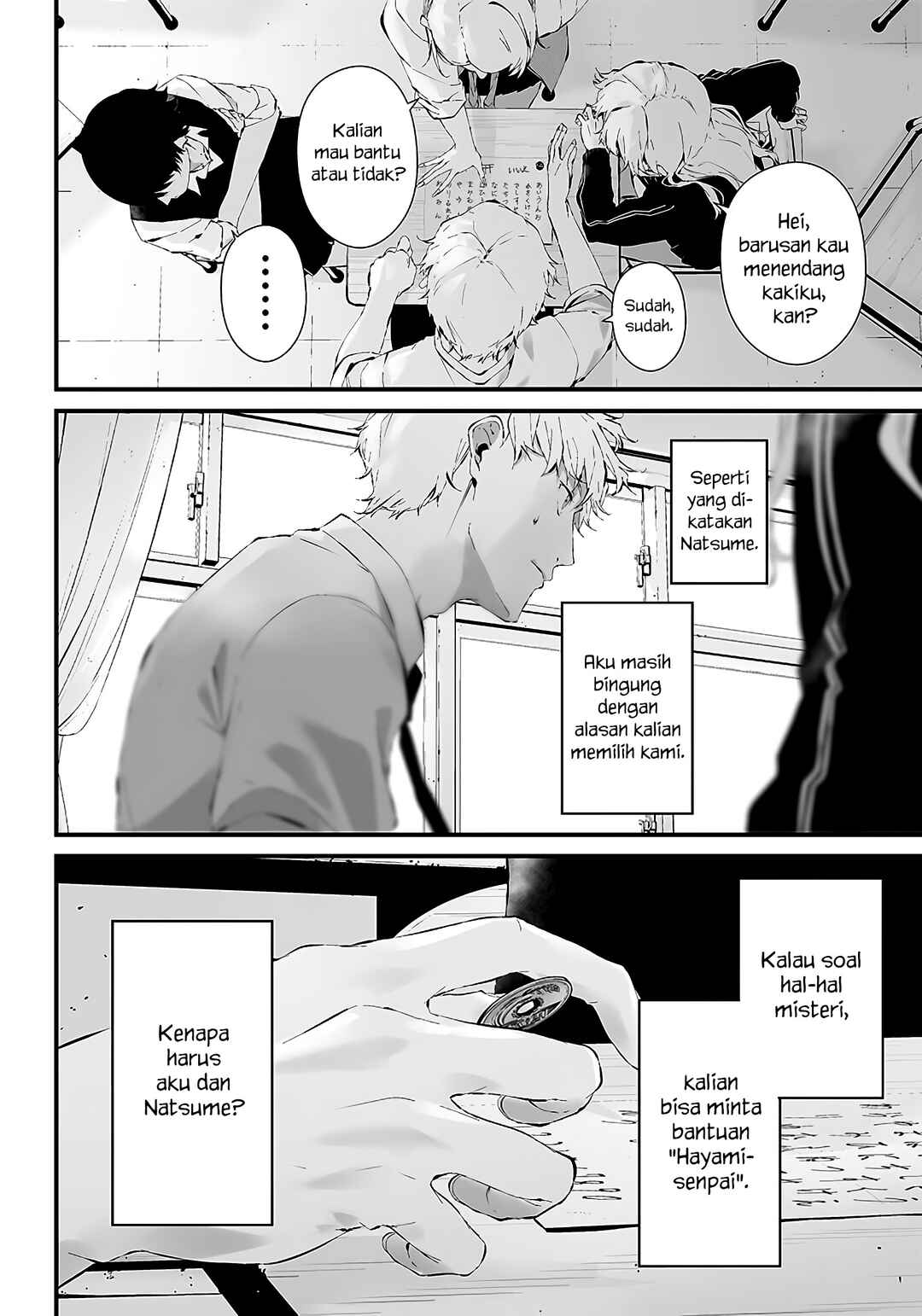 Halaman 12 dari Tsurenai Hodo Aokute Azatoi Kurai ni Akai Chapter 22