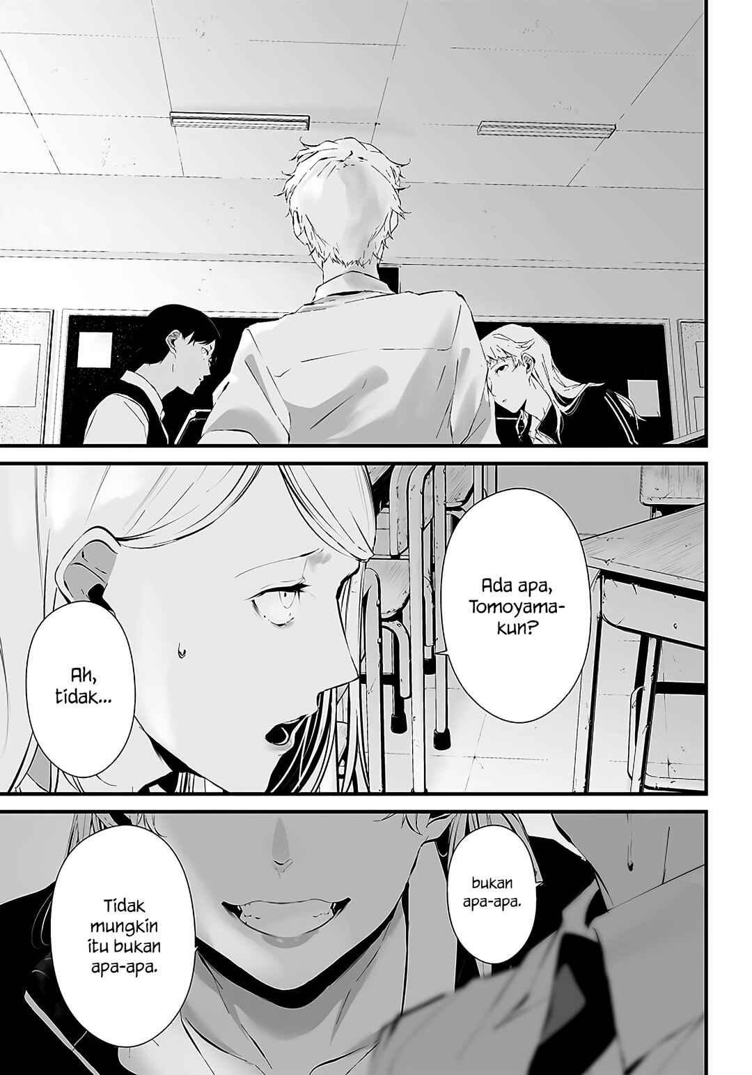 Halaman 17 dari Tsurenai Hodo Aokute Azatoi Kurai ni Akai Chapter 22