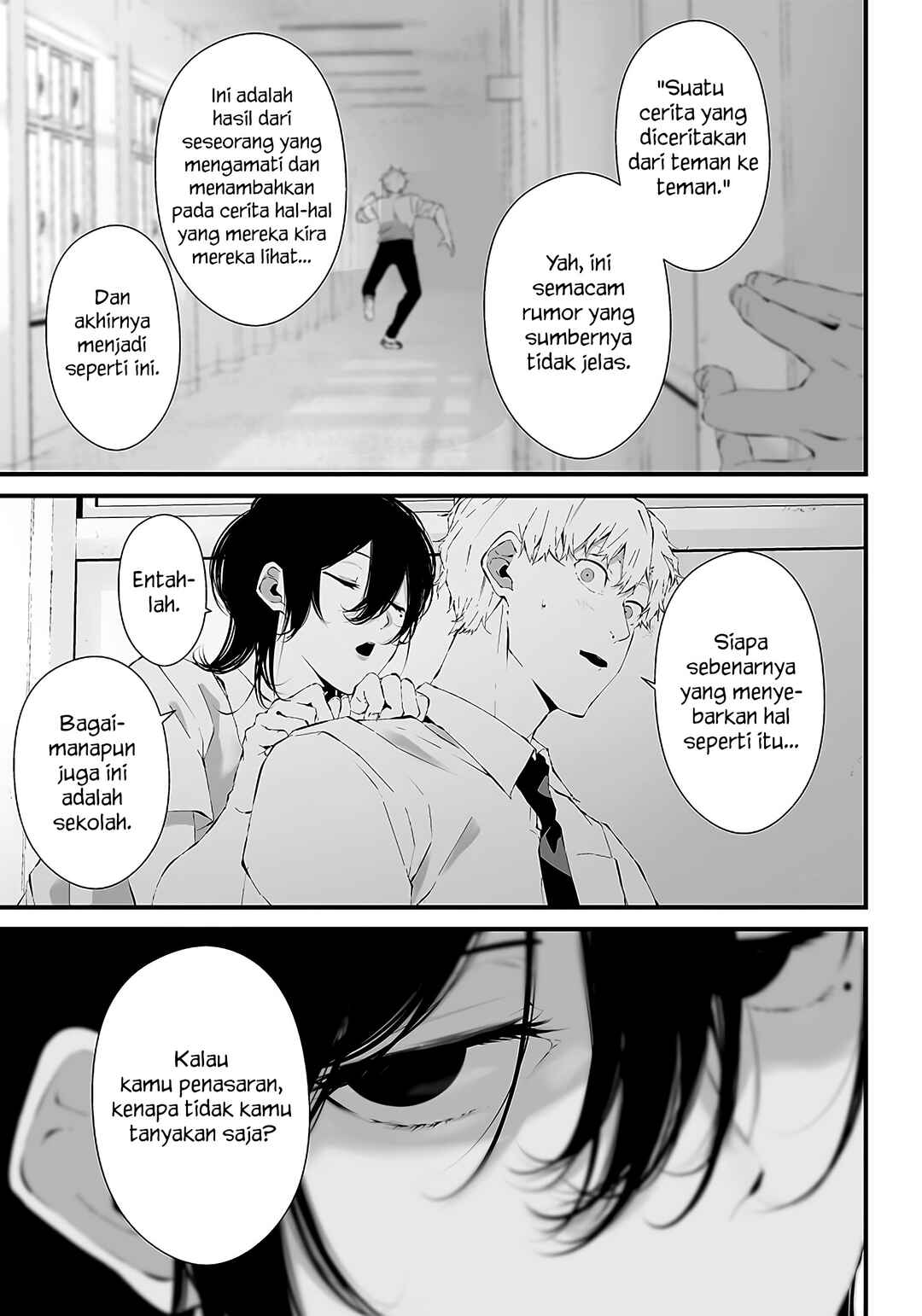 Halaman 5 dari Tsurenai Hodo Aokute Azatoi Kurai ni Akai Chapter 22