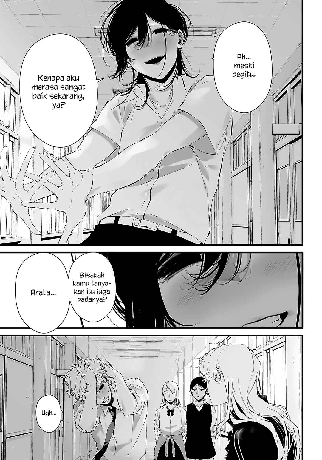 Halaman 7 dari Tsurenai Hodo Aokute Azatoi Kurai ni Akai Chapter 22