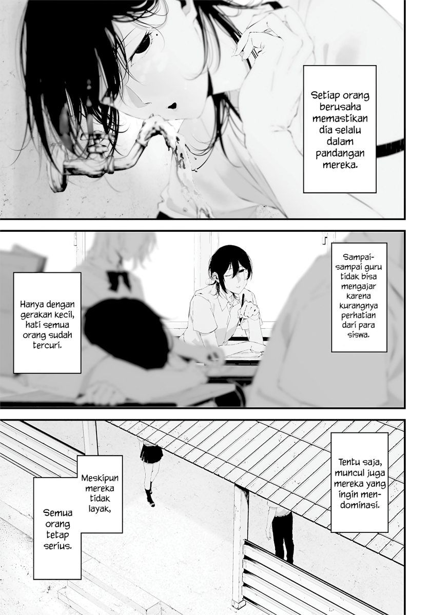 Halaman 11 dari Tsurenai Hodo Aokute Azatoi Kurai ni Akai Chapter 25