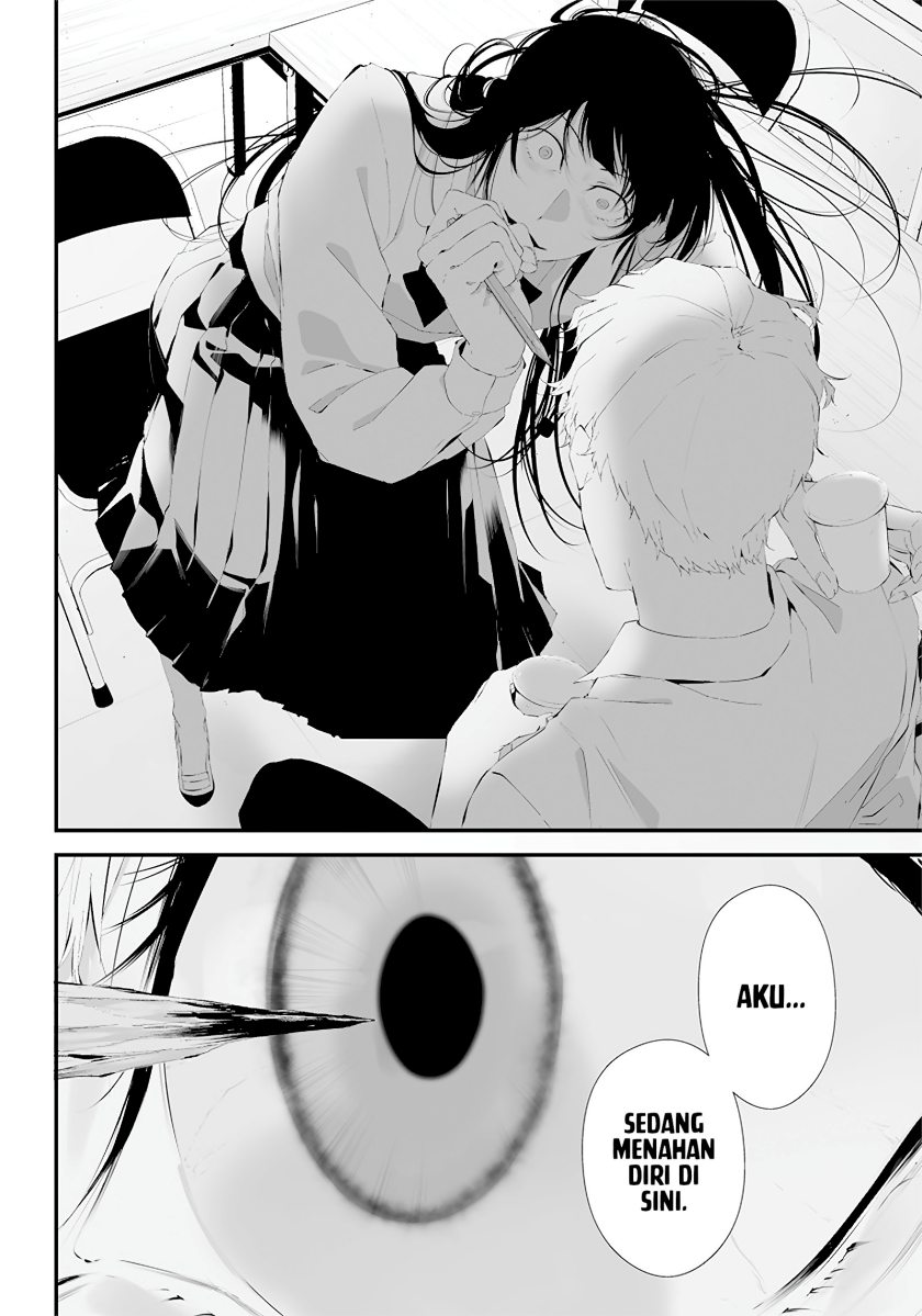 Halaman 8 dari Tsurenai Hodo Aokute Azatoi Kurai ni Akai Chapter 25