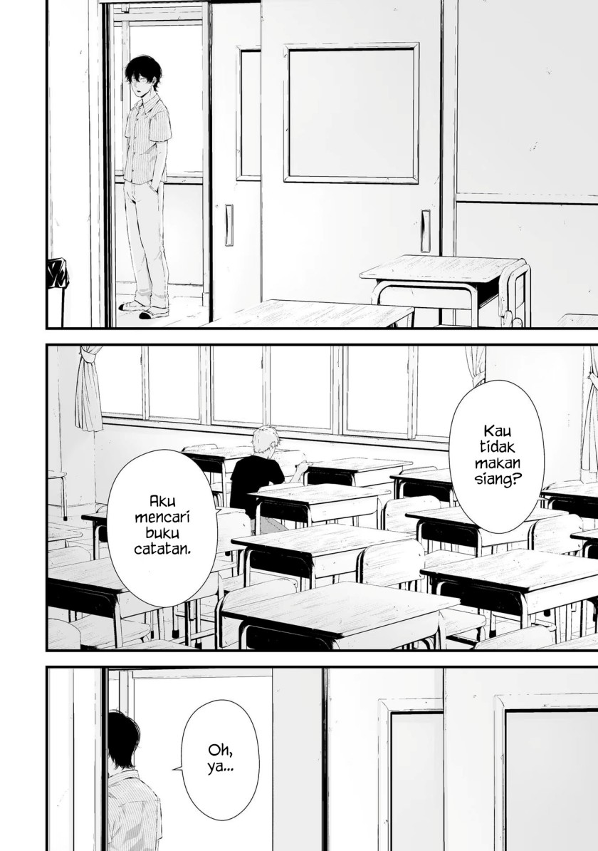 Halaman 10 dari Tsurenai Hodo Aokute Azatoi Kurai ni Akai Chapter 28