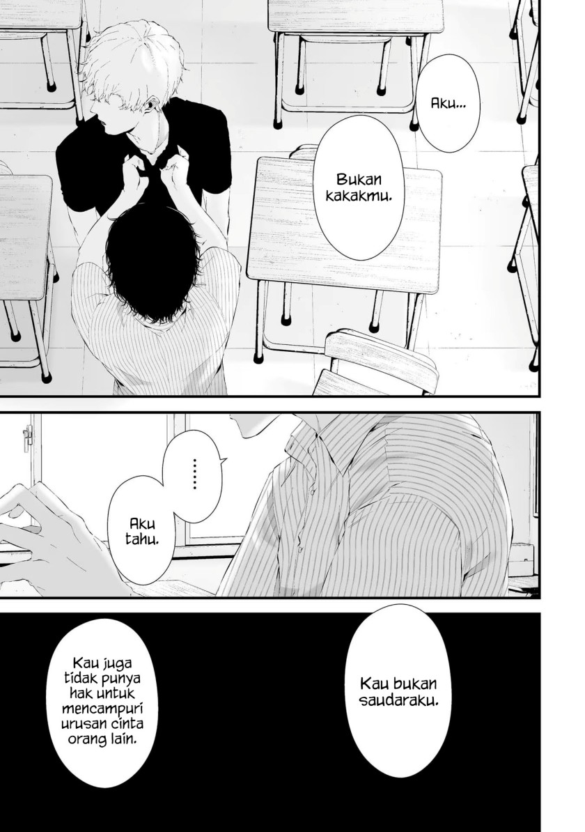 Halaman 7 dari Tsurenai Hodo Aokute Azatoi Kurai ni Akai Chapter 28