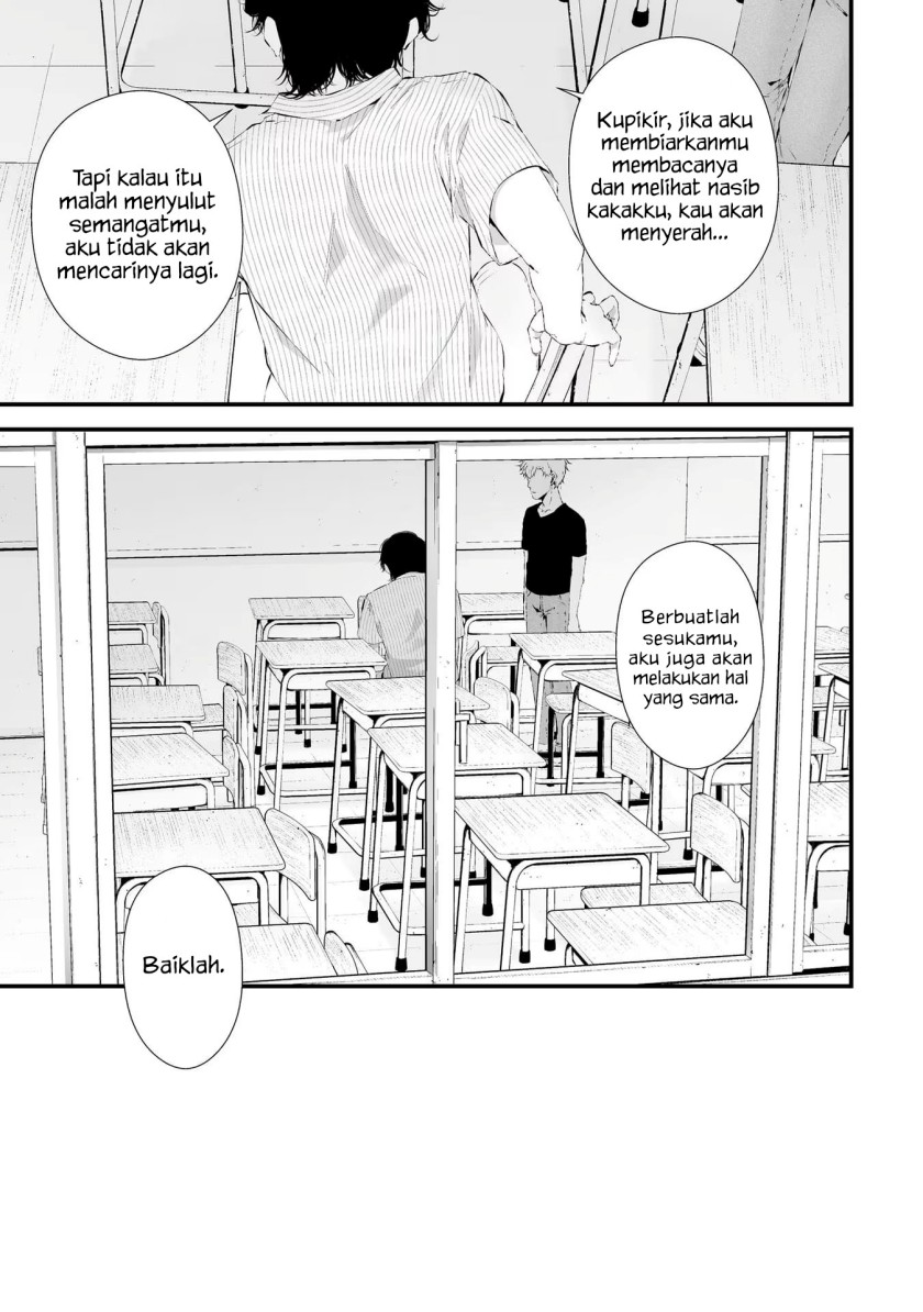 Halaman 9 dari Tsurenai Hodo Aokute Azatoi Kurai ni Akai Chapter 28