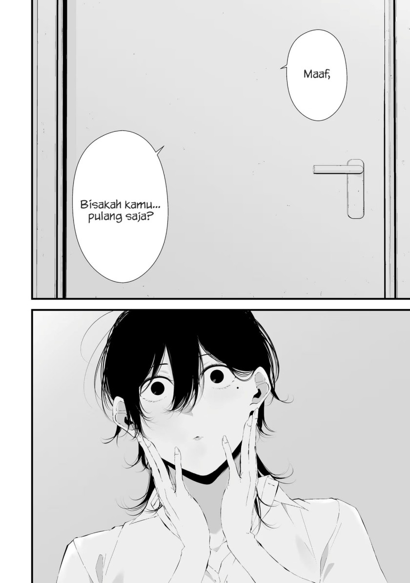 Halaman 4 dari Tsurenai Hodo Aokute Azatoi Kurai ni Akai Chapter 29
