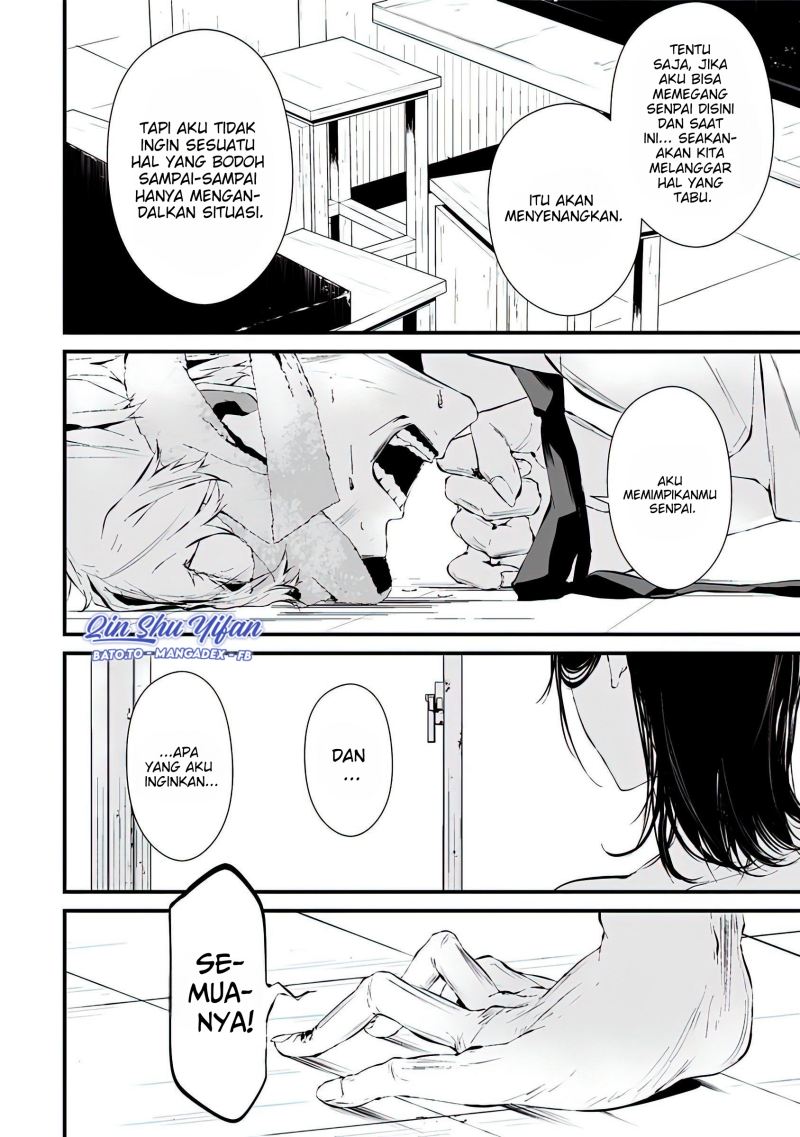 Halaman 10 dari Tsurenai Hodo Aokute Azatoi Kurai ni Akai Chapter 3