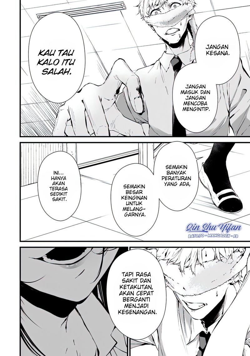 Halaman 3 dari Tsurenai Hodo Aokute Azatoi Kurai ni Akai Chapter 3