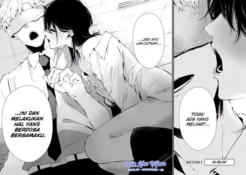 Halaman 5 dari Tsurenai Hodo Aokute Azatoi Kurai ni Akai Chapter 3