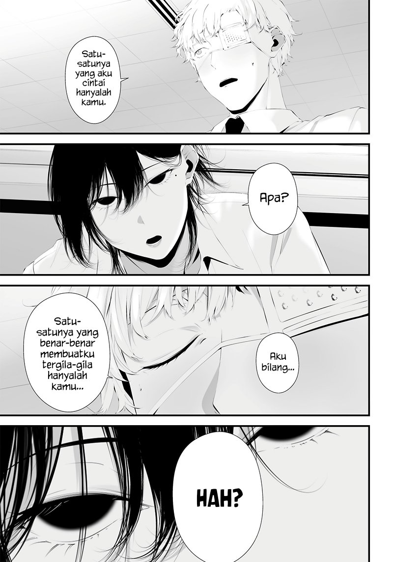 Halaman 11 dari Tsurenai Hodo Aokute Azatoi Kurai ni Akai Chapter 33