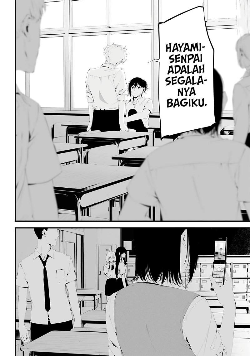 Halaman 12 dari Tsurenai Hodo Aokute Azatoi Kurai ni Akai Chapter 33