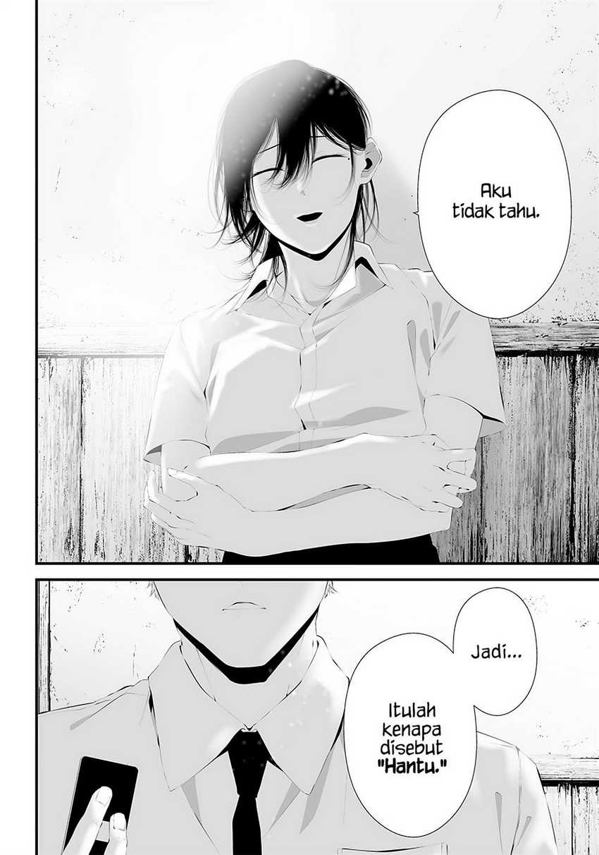 Halaman 12 dari Tsurenai Hodo Aokute Azatoi Kurai ni Akai Chapter 34