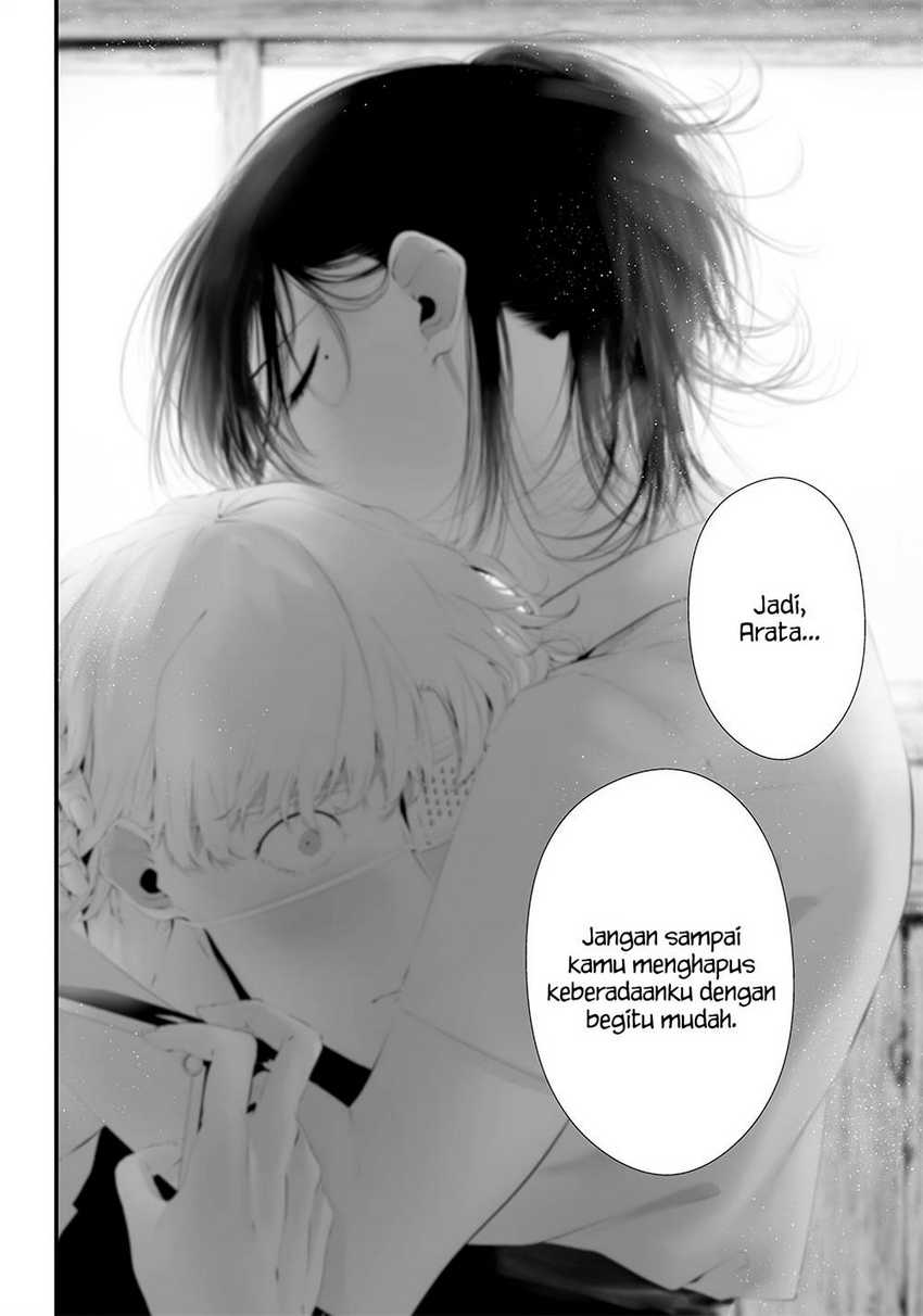 Halaman 14 dari Tsurenai Hodo Aokute Azatoi Kurai ni Akai Chapter 34