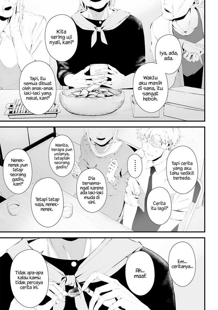 Halaman 17 dari Tsurenai Hodo Aokute Azatoi Kurai ni Akai Chapter 34