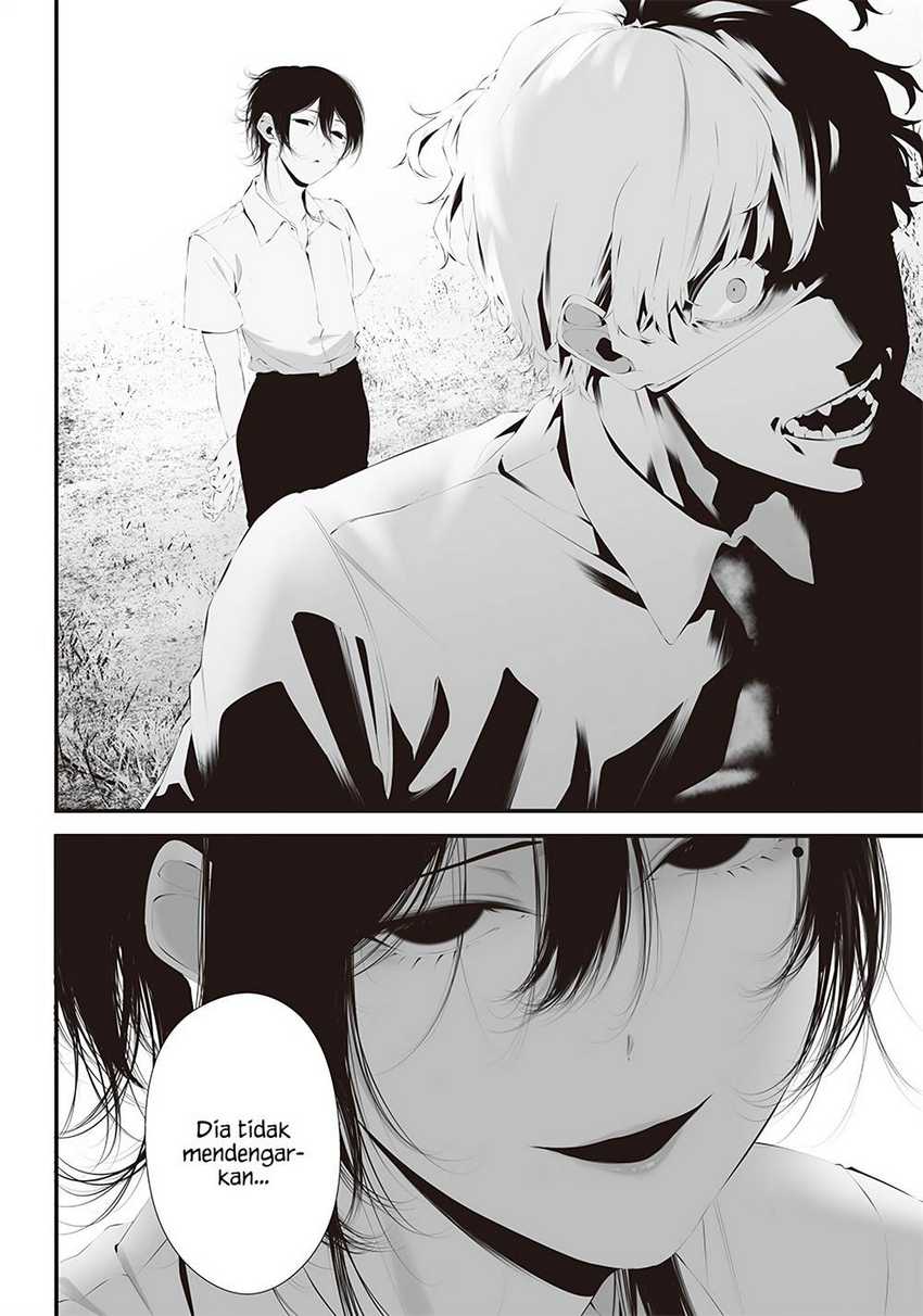 Halaman 2 dari Tsurenai Hodo Aokute Azatoi Kurai ni Akai Chapter 34