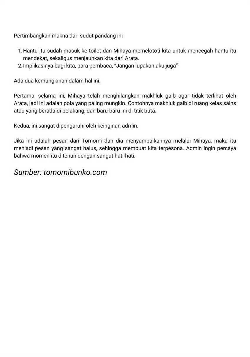 Halaman 22 dari Tsurenai Hodo Aokute Azatoi Kurai ni Akai Chapter 34