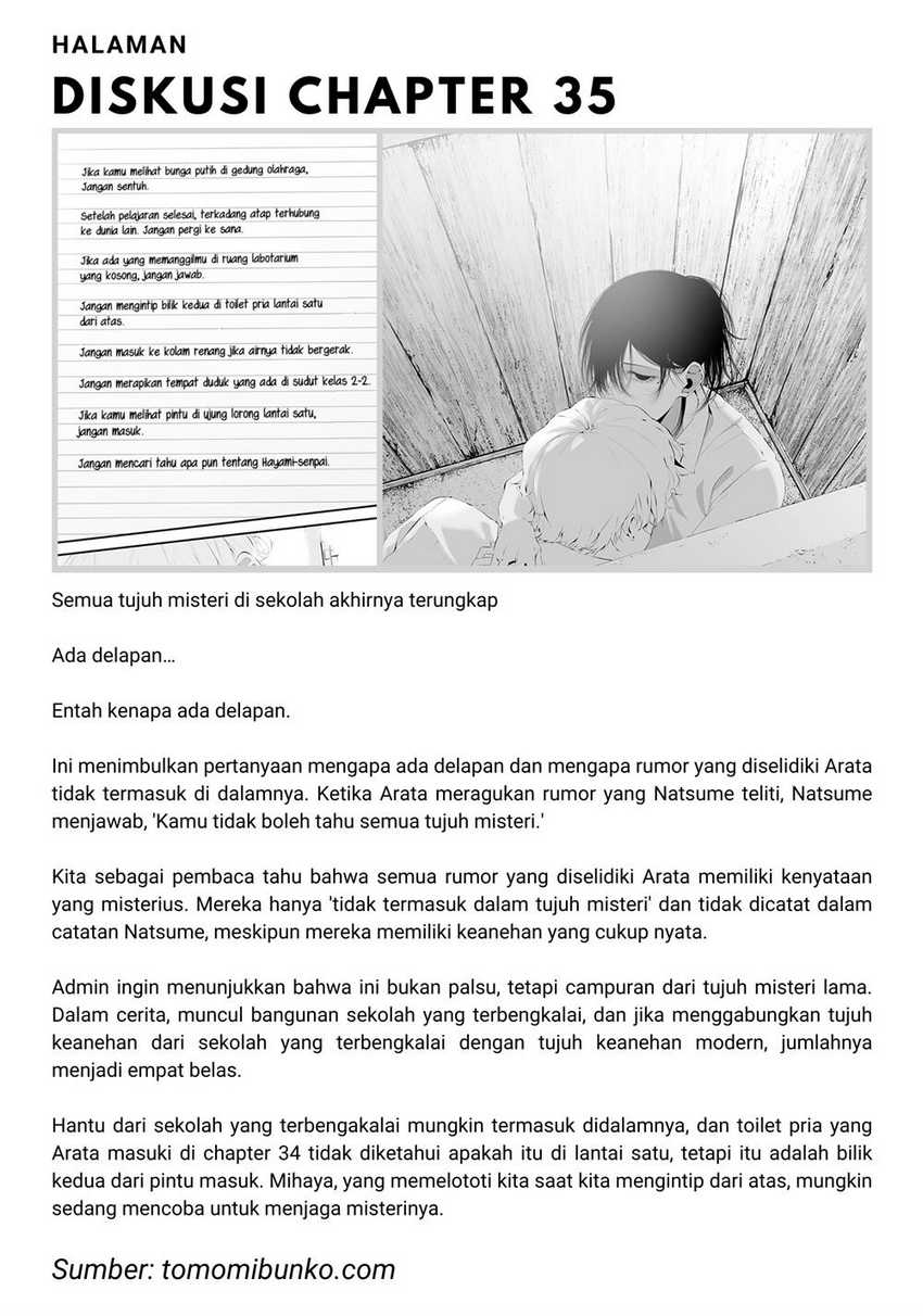 Halaman 21 dari Tsurenai Hodo Aokute Azatoi Kurai ni Akai Chapter 35