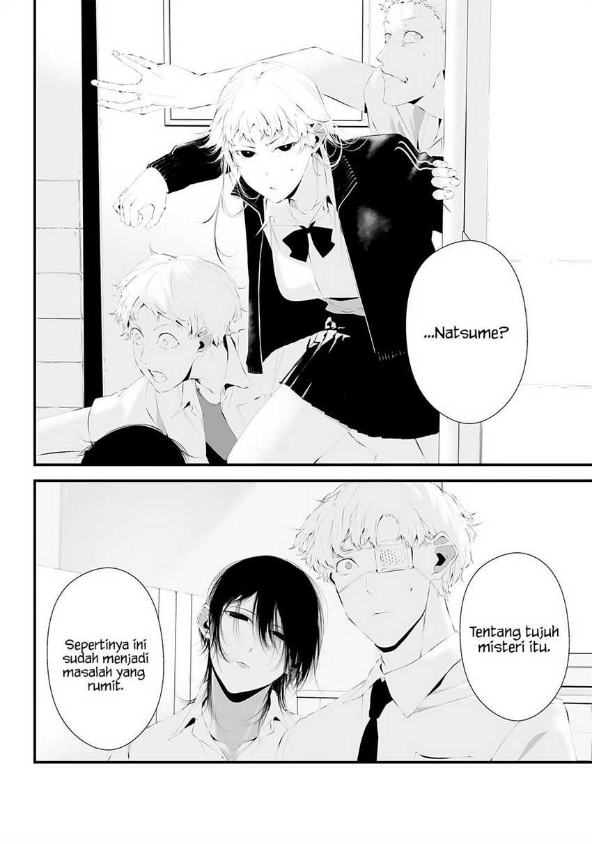 Halaman 10 dari Tsurenai Hodo Aokute Azatoi Kurai ni Akai Chapter 36