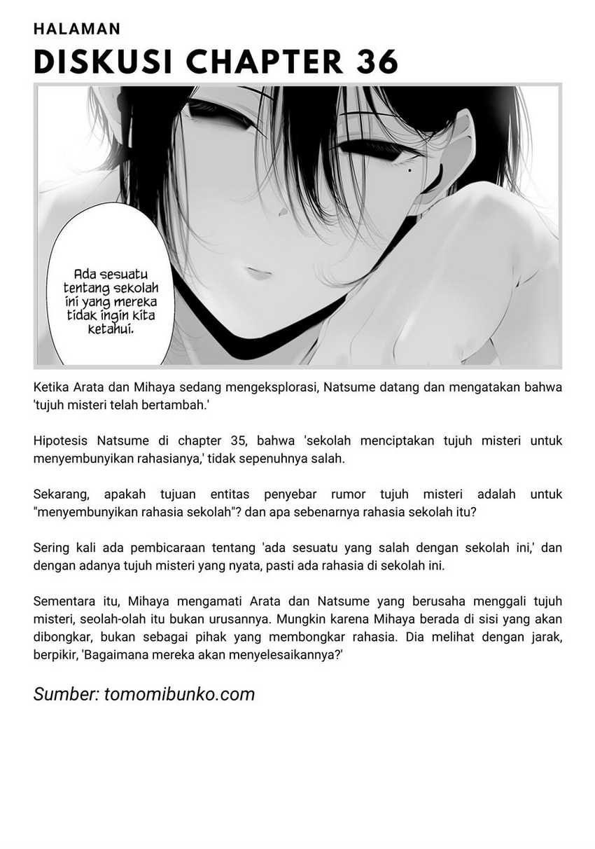Halaman 23 dari Tsurenai Hodo Aokute Azatoi Kurai ni Akai Chapter 36