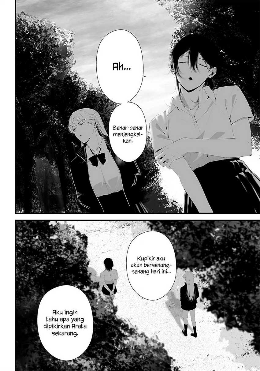 Halaman 10 dari Tsurenai Hodo Aokute Azatoi Kurai ni Akai Chapter 37