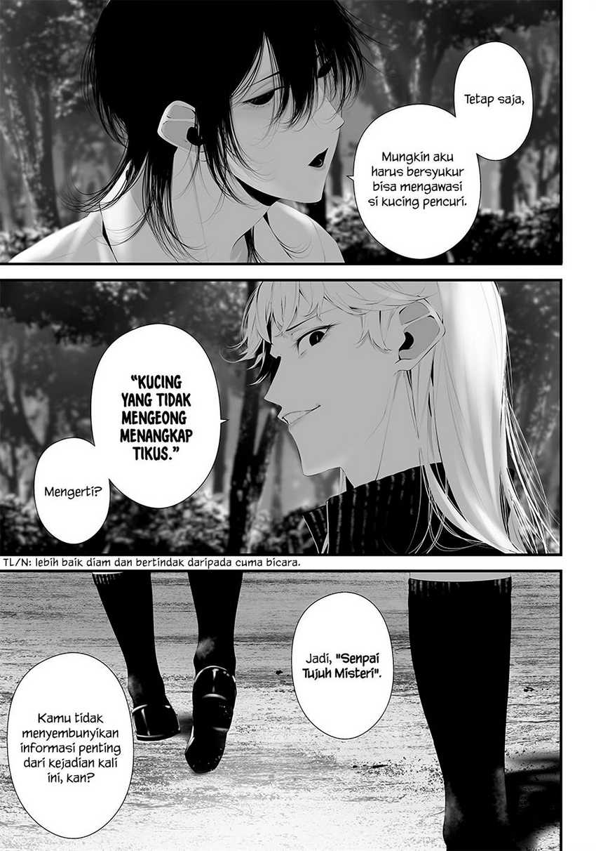 Halaman 11 dari Tsurenai Hodo Aokute Azatoi Kurai ni Akai Chapter 37