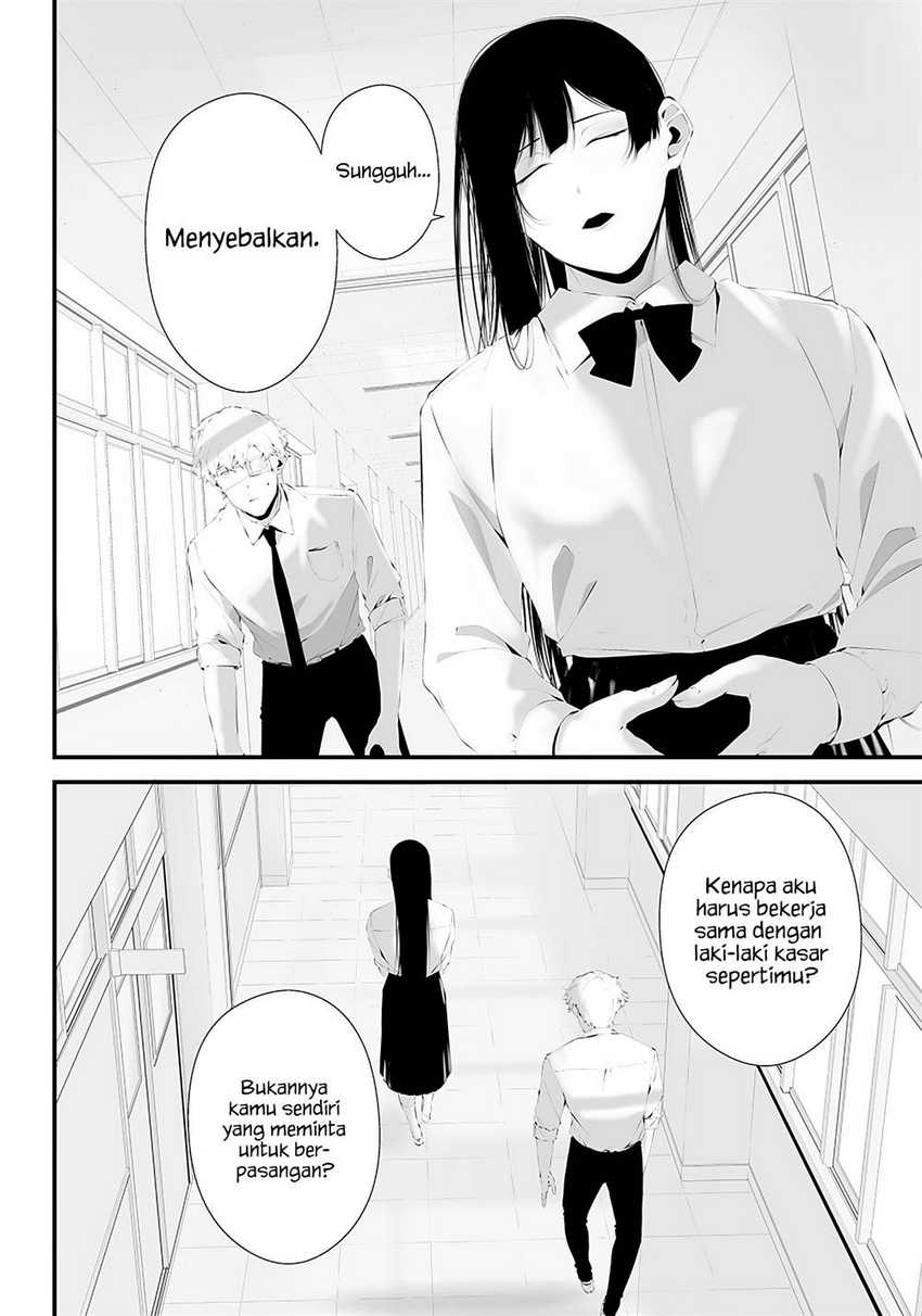 Halaman 4 dari Tsurenai Hodo Aokute Azatoi Kurai ni Akai Chapter 37
