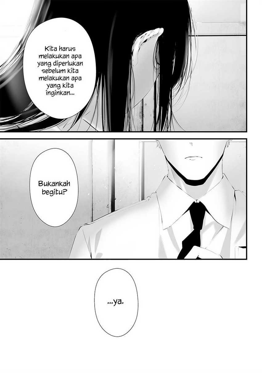 Halaman 9 dari Tsurenai Hodo Aokute Azatoi Kurai ni Akai Chapter 39