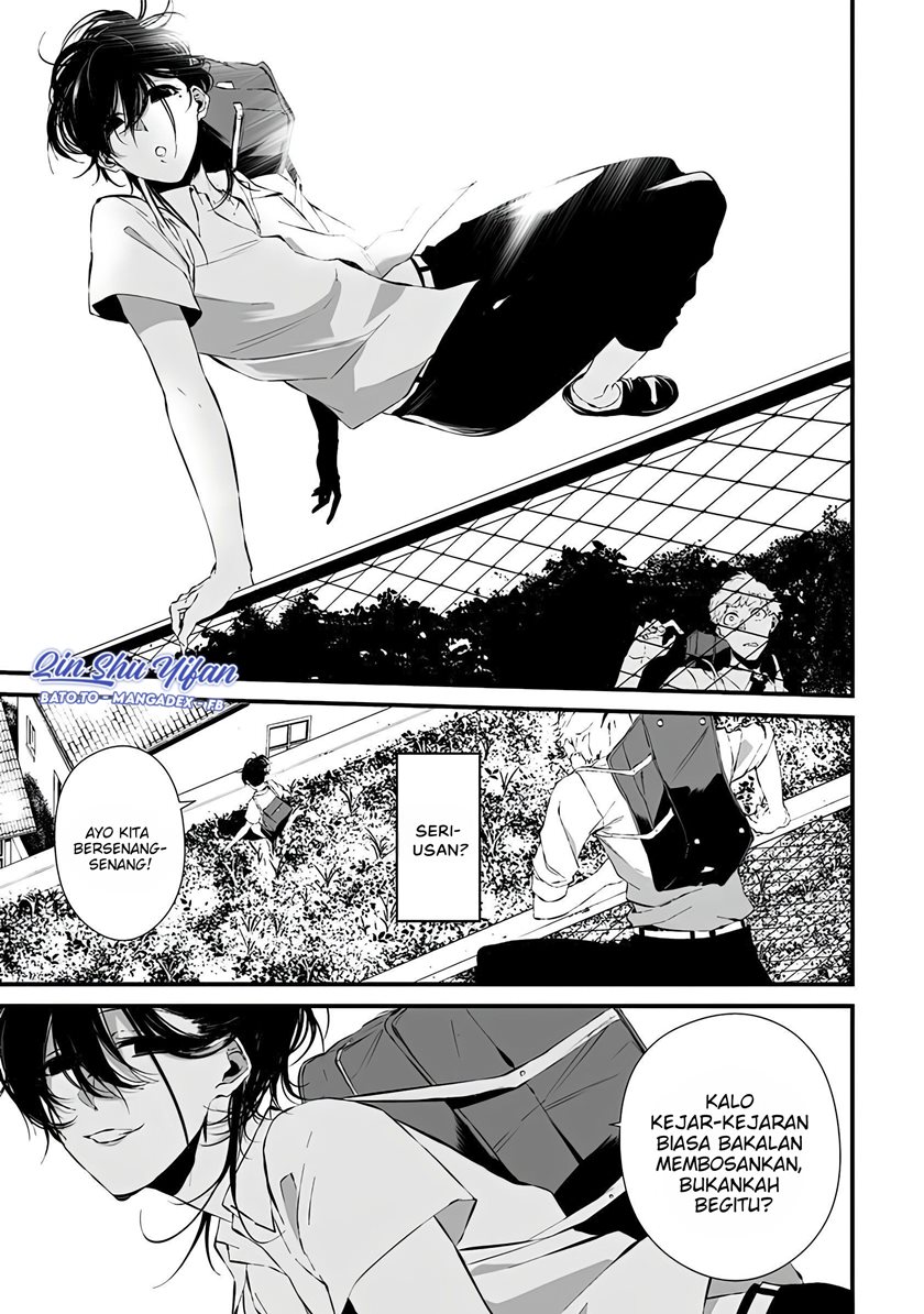 Halaman 10 dari Tsurenai Hodo Aokute Azatoi Kurai ni Akai Chapter 4