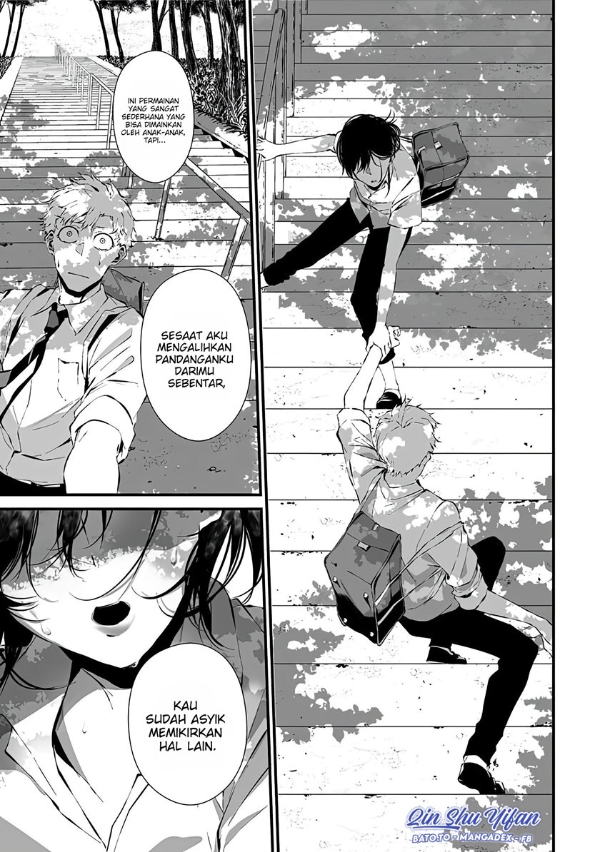 Halaman 18 dari Tsurenai Hodo Aokute Azatoi Kurai ni Akai Chapter 4