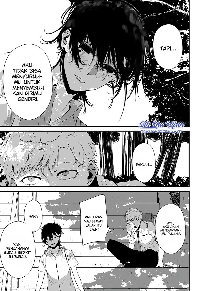 Halaman 21 dari Tsurenai Hodo Aokute Azatoi Kurai ni Akai Chapter 4