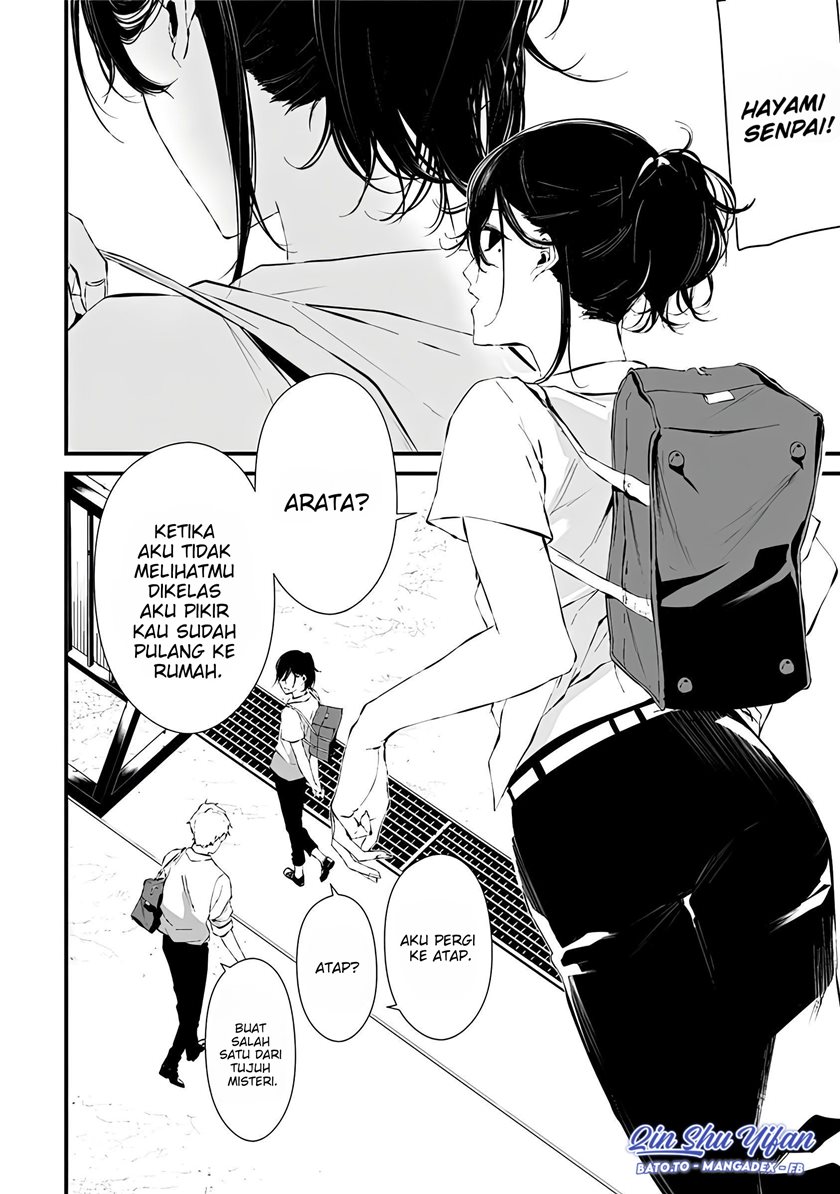 Halaman 5 dari Tsurenai Hodo Aokute Azatoi Kurai ni Akai Chapter 4