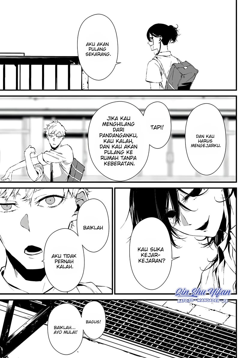Halaman 8 dari Tsurenai Hodo Aokute Azatoi Kurai ni Akai Chapter 4