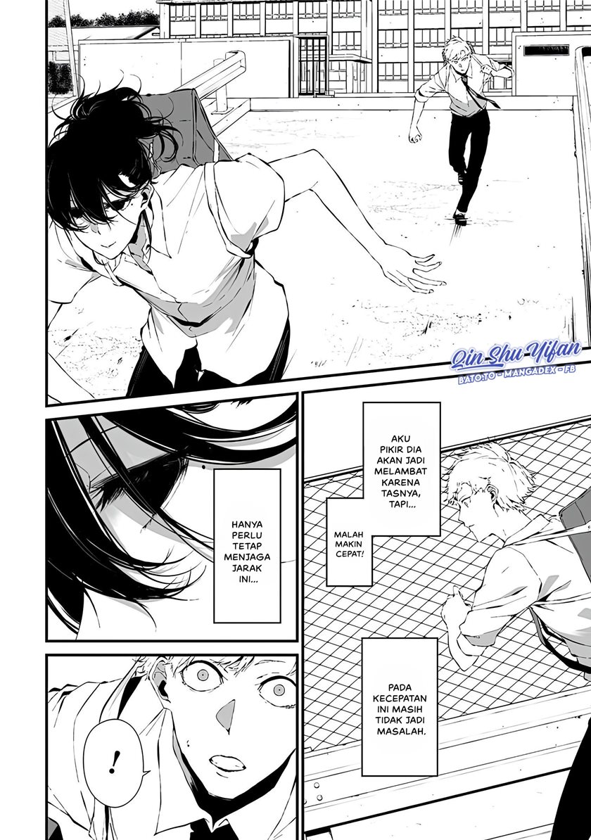 Halaman 9 dari Tsurenai Hodo Aokute Azatoi Kurai ni Akai Chapter 4