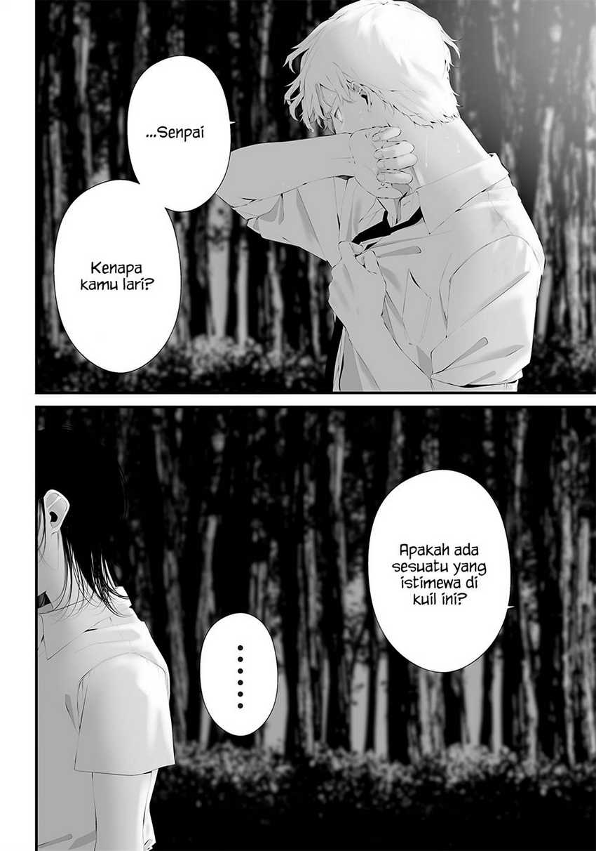 Halaman 10 dari Tsurenai Hodo Aokute Azatoi Kurai ni Akai Chapter 40
