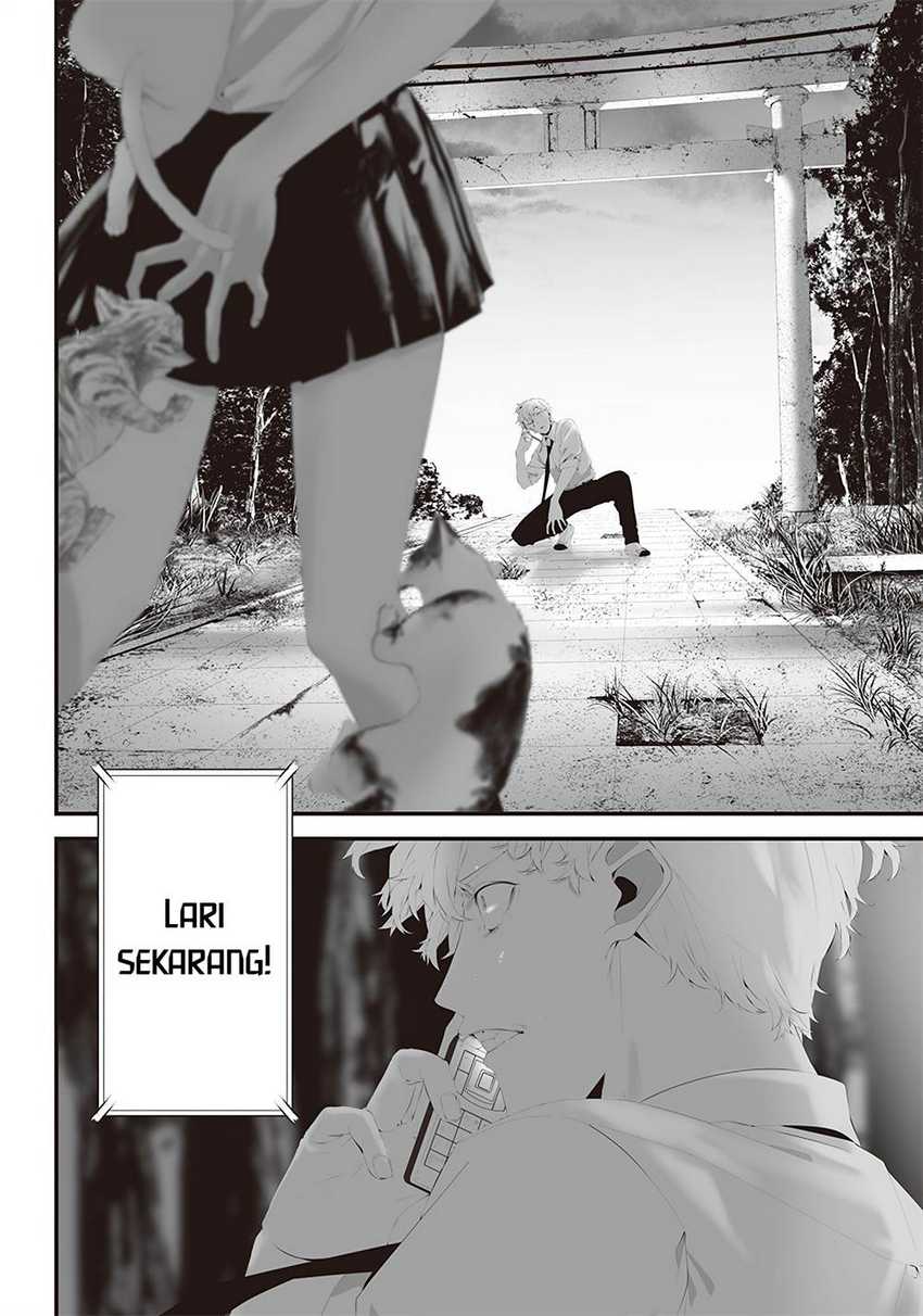 Halaman 2 dari Tsurenai Hodo Aokute Azatoi Kurai ni Akai Chapter 41