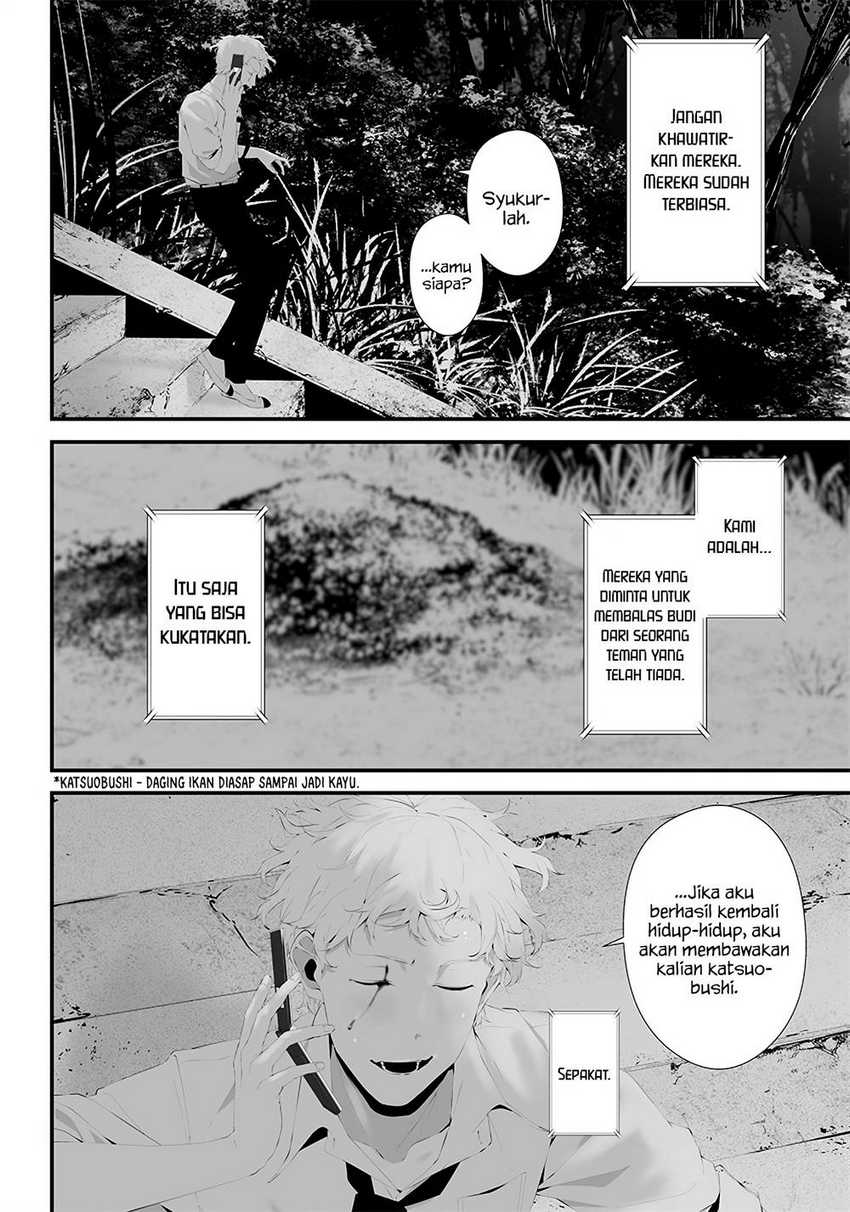Halaman 4 dari Tsurenai Hodo Aokute Azatoi Kurai ni Akai Chapter 41