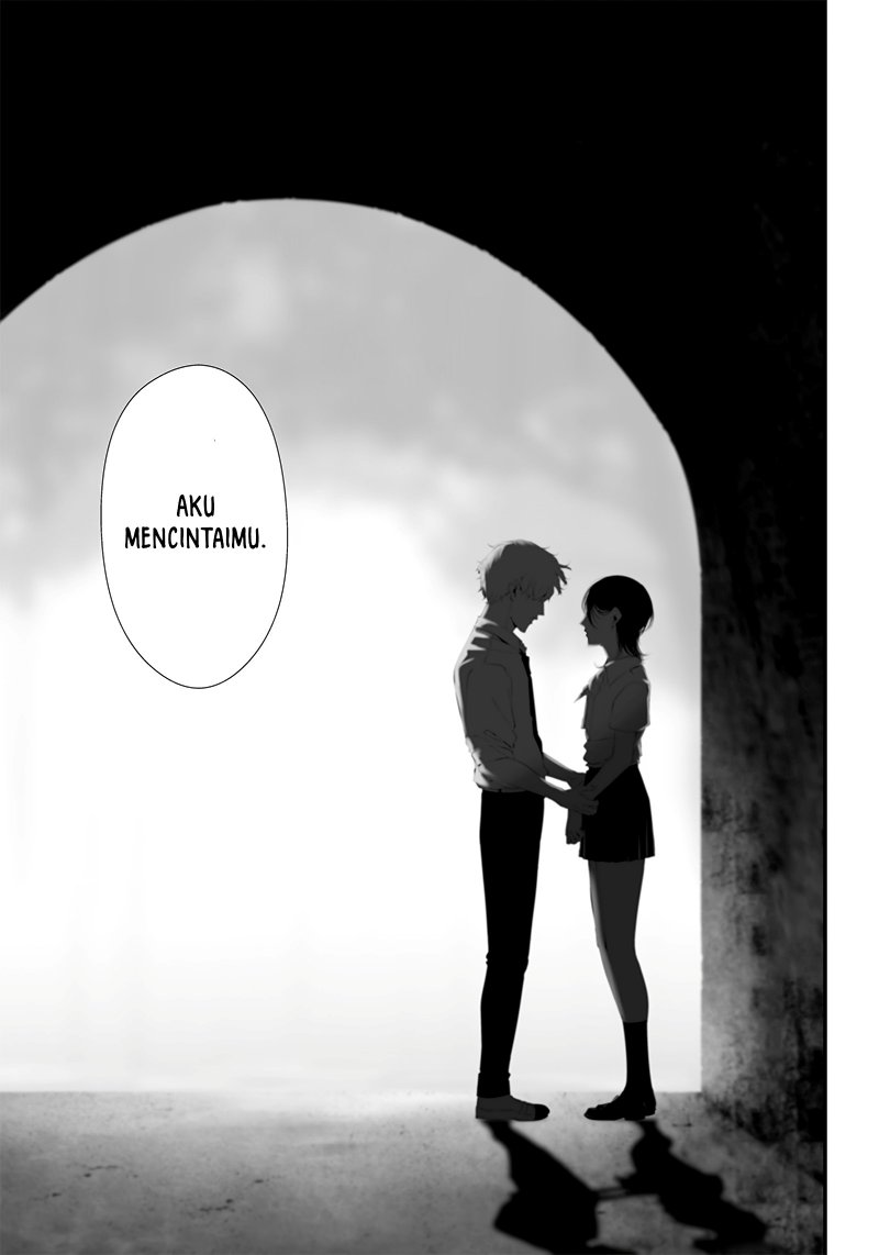 Halaman 15 dari Tsurenai Hodo Aokute Azatoi Kurai ni Akai Chapter 42