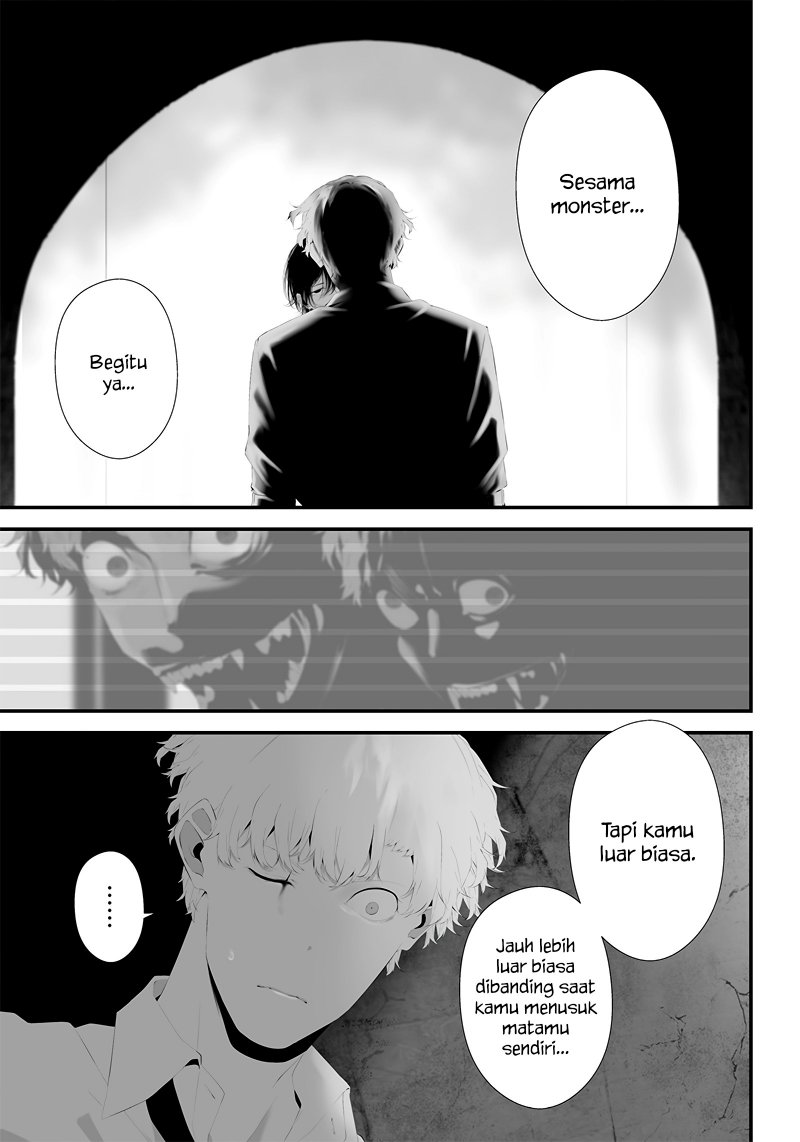 Halaman 5 dari Tsurenai Hodo Aokute Azatoi Kurai ni Akai Chapter 42