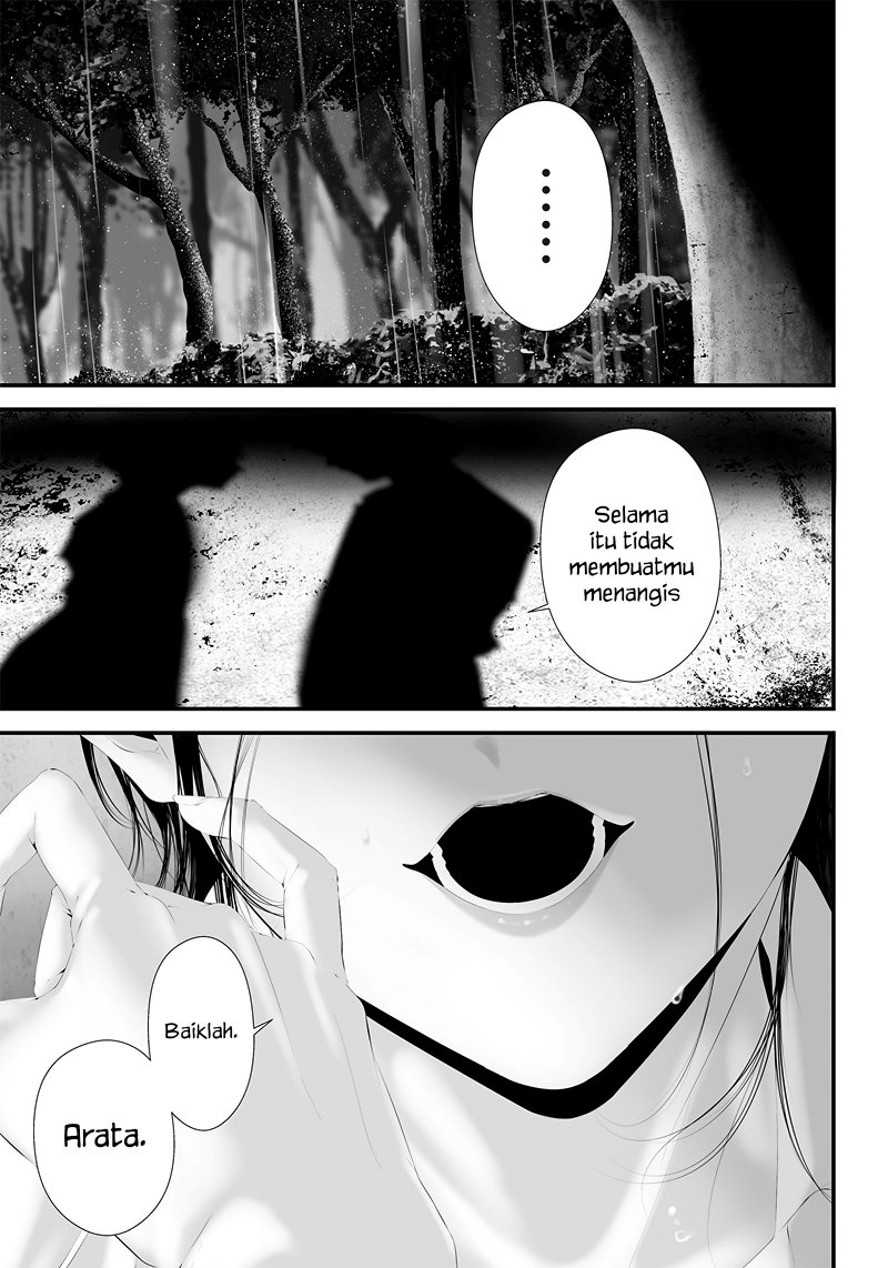 Halaman 9 dari Tsurenai Hodo Aokute Azatoi Kurai ni Akai Chapter 42