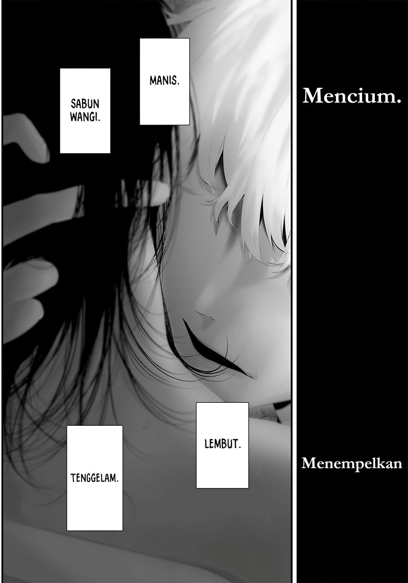 Halaman 2 dari Tsurenai Hodo Aokute Azatoi Kurai ni Akai Chapter 43