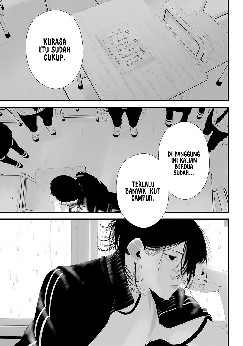 Halaman 21 dari Tsurenai Hodo Aokute Azatoi Kurai ni Akai Chapter 43