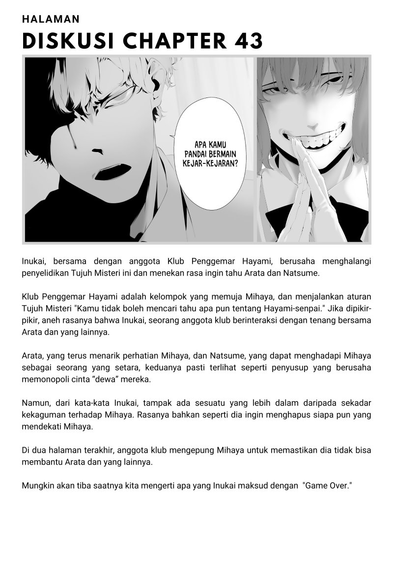 Halaman 23 dari Tsurenai Hodo Aokute Azatoi Kurai ni Akai Chapter 43
