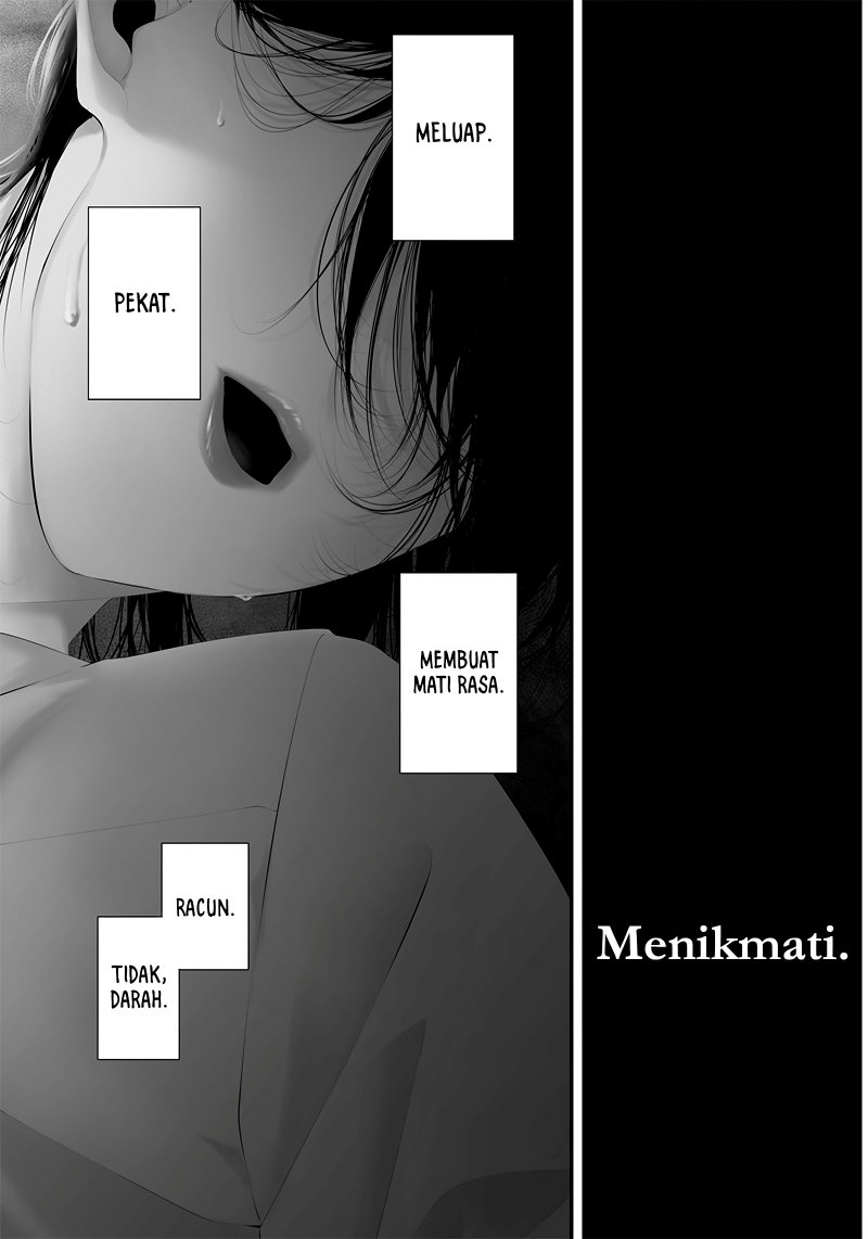 Halaman 3 dari Tsurenai Hodo Aokute Azatoi Kurai ni Akai Chapter 43